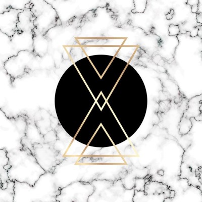 3D Üçgen  Mermer Desenli Duvar Kağıdı